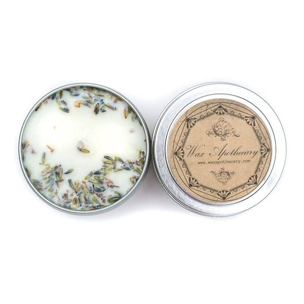 French Lavender Botanical Candle - Travel Tin