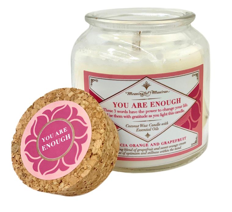 You Are Enough Valenica Orange/Grapefruit